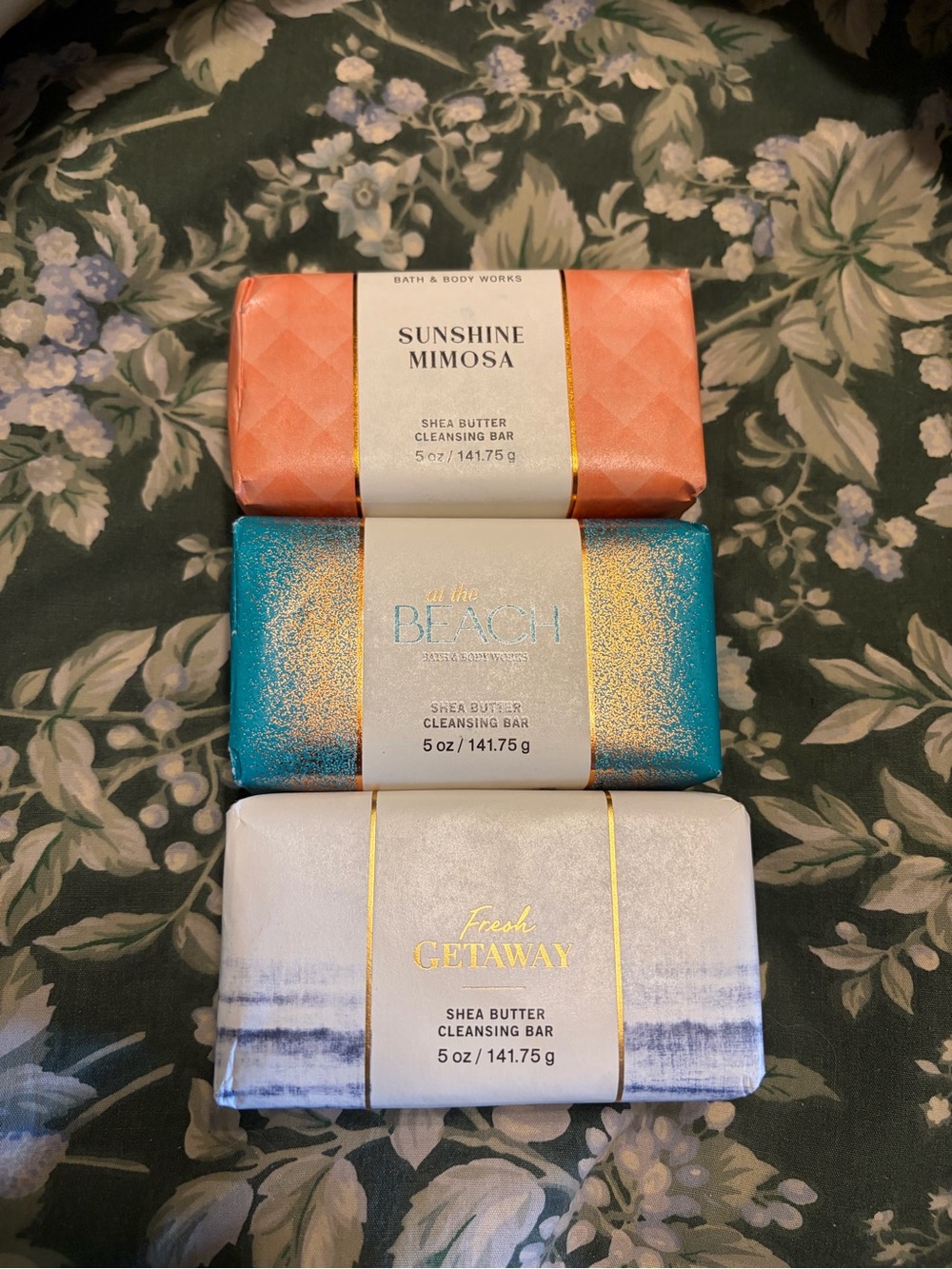 3 Bath and body Works, Shea, butter soaps